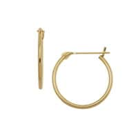 Hoop Earrings in 14K Yellow Gold