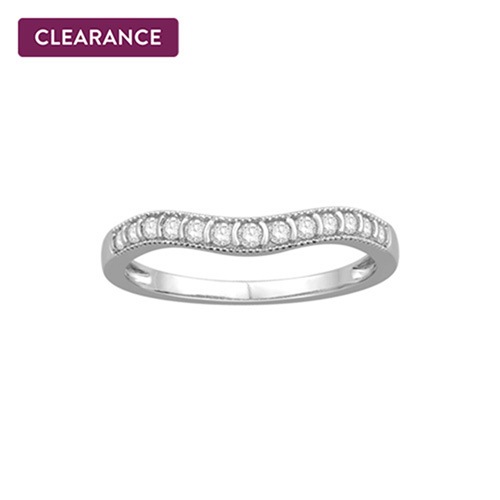 1/5 ct. tw. Diamond Solitaire Ring Wrap in 14K White Gold