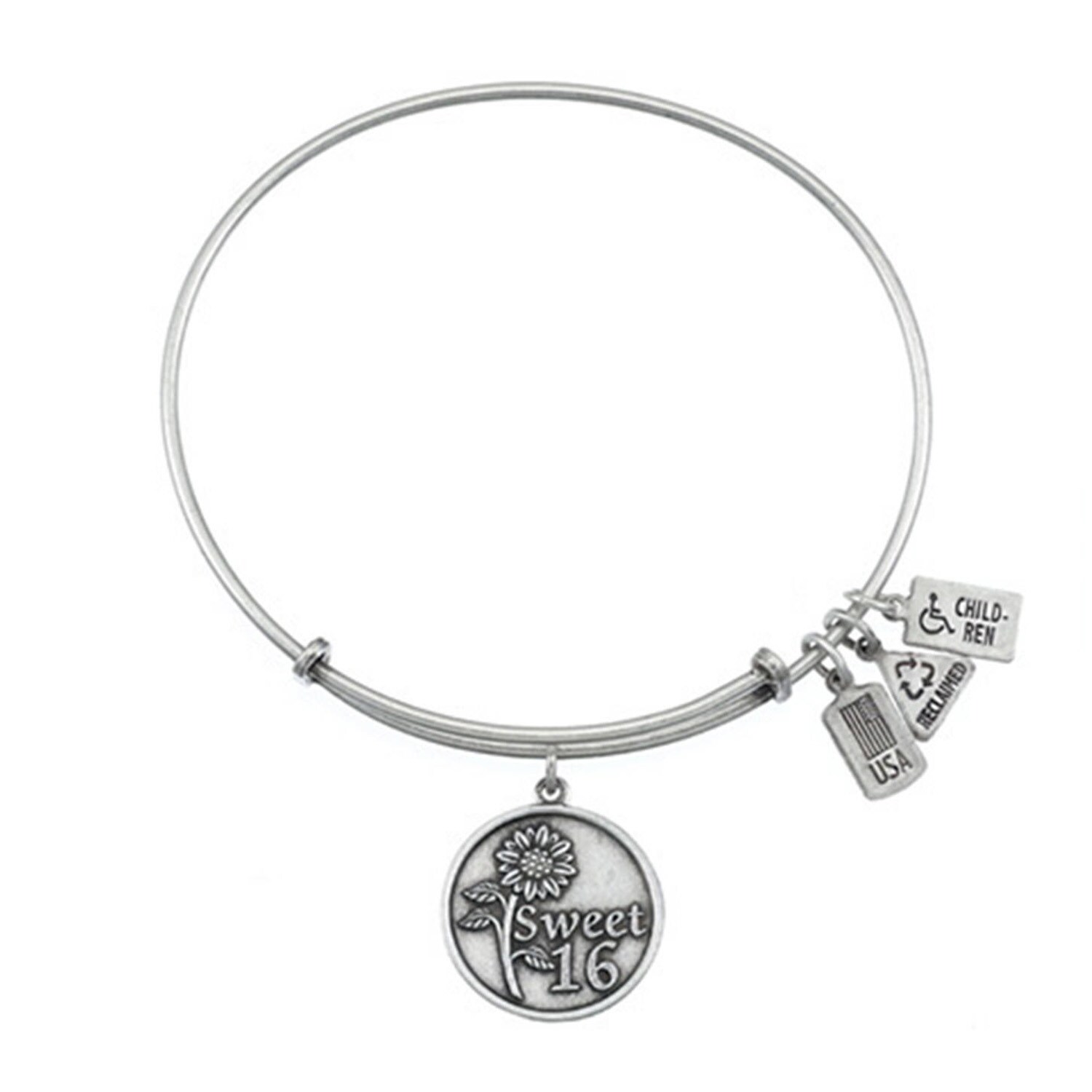 Wind Fire Sweet 16 Charm Bracelet Wind Fire Sweet 16 Charm Bracelet