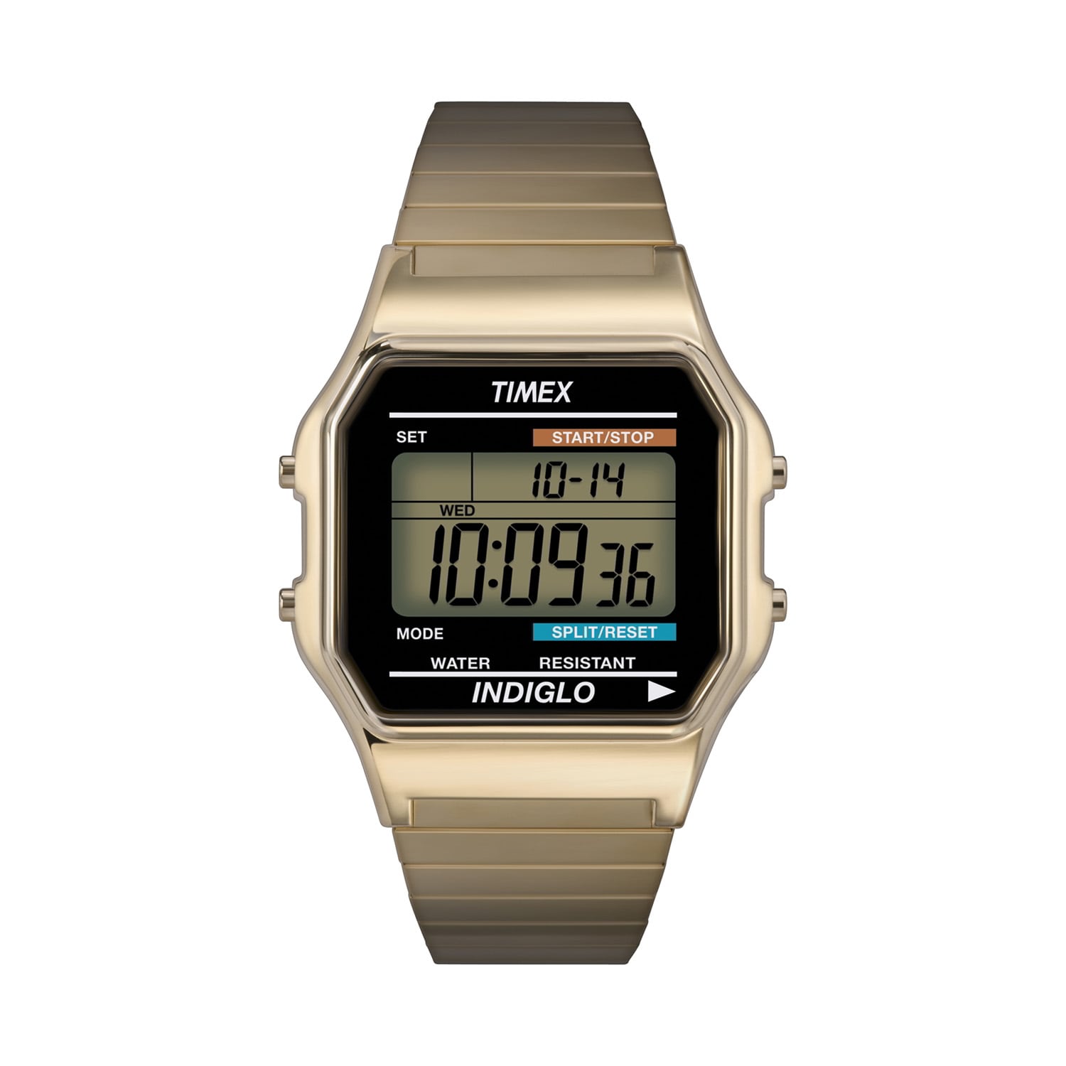timex square digital watch