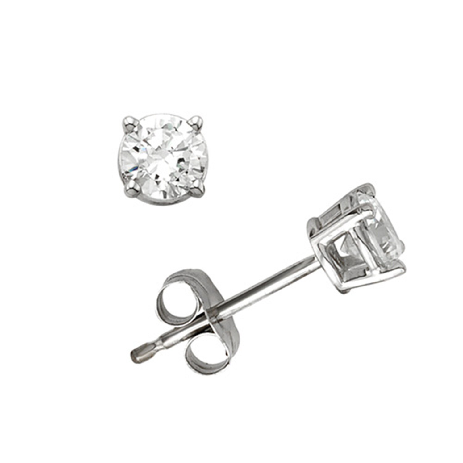 2 Ct Tw Diamond Stud Earrings 2 Ct Tw Diamond Stud Earrings