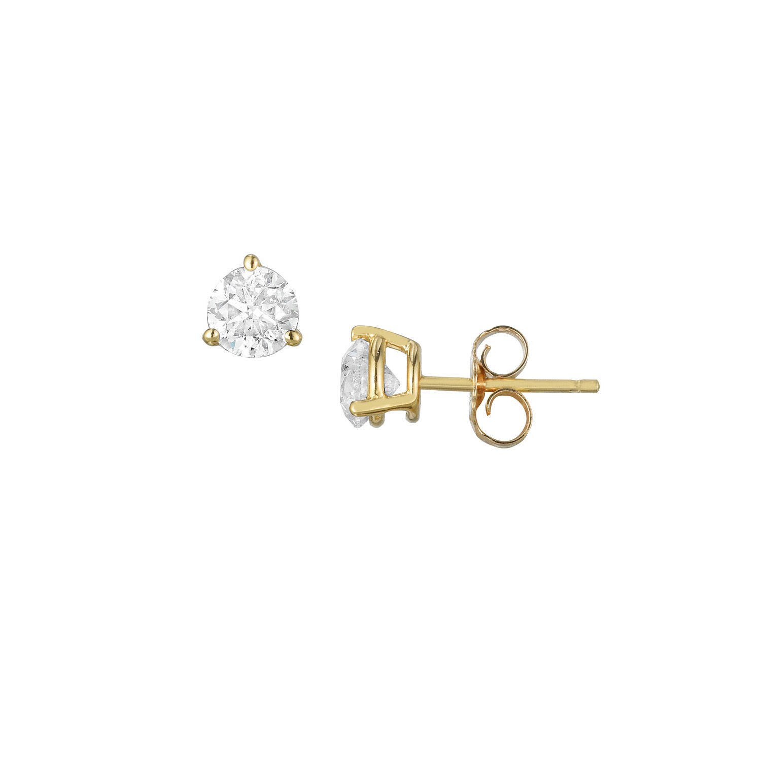 1 2 Ct Tw Diamond Stud Earrings 1 2 Ct Tw Diamond Stud Earrings