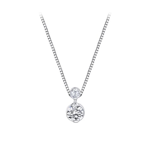 1/2 ct. tw. Diamond Sirena Pendant in 14K White Gold -  Merit Diamond Corp., USI4171WR7W