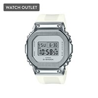 43x38mm Ladies' Casio S-Series G-Shock Digital Watch with a Grey Dial and Resin Strap