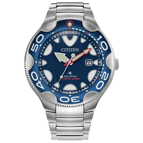 Men's Citizen Eco-Drive® Promaster Watch with a Blue Dial and Silver-tone Bracelet -  BN0231-52LV