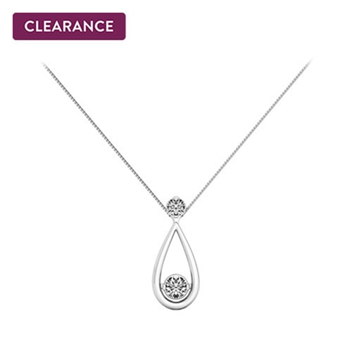 1/3 ct. tw. Diamond Sirena® Pendant in 14K White Gold -  Merit Diamond Corp., USI4215WR7W
