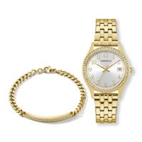 32mm Ladies' Caravelle Watch and Bracelet Box Set