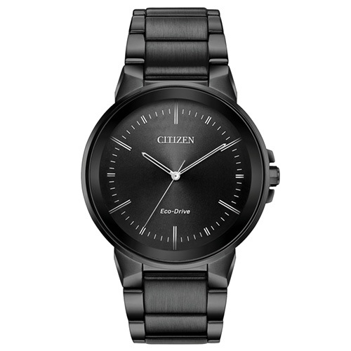 41mm Men’s Citizen Eco-Drive® Axiom Watch with Black Dial and Black Bracelet