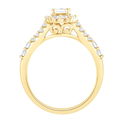 1 ct. tw. Canadian Ice Diamond Engagement Ring