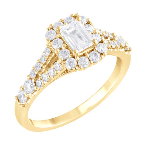 1 ct. tw. Canadian Ice Diamond Engagement Ring