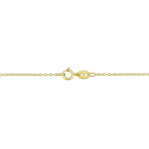 Created White Sapphire 18" Necklace
