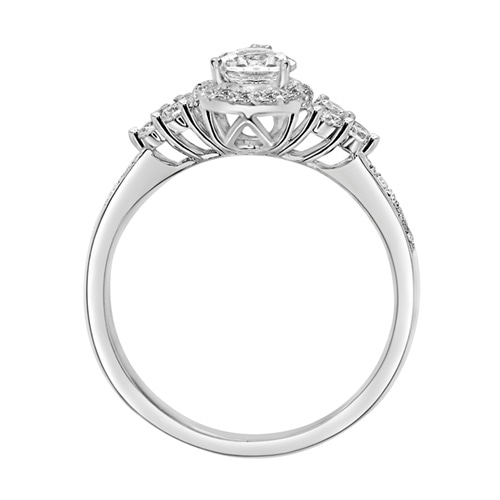 7/8 ct. tw. Say I Do Diamond Engagement Ring