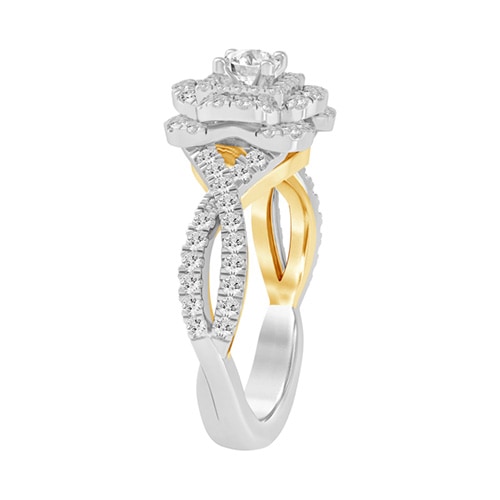 Truly Zac Posen Diamond Engagement Ring