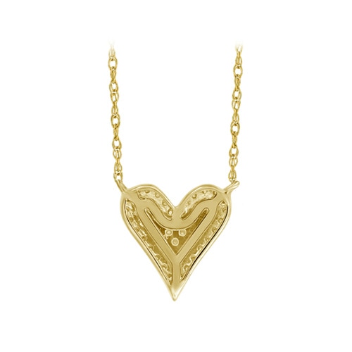 1/10 ct. tw. Diamond Heart 18" Necklace