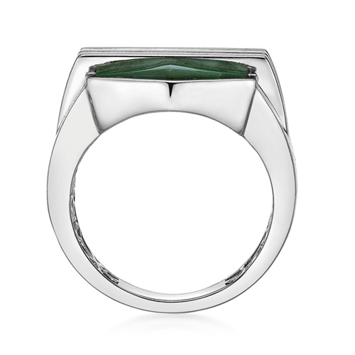 PRIMO Elite Men's Malachite Ring