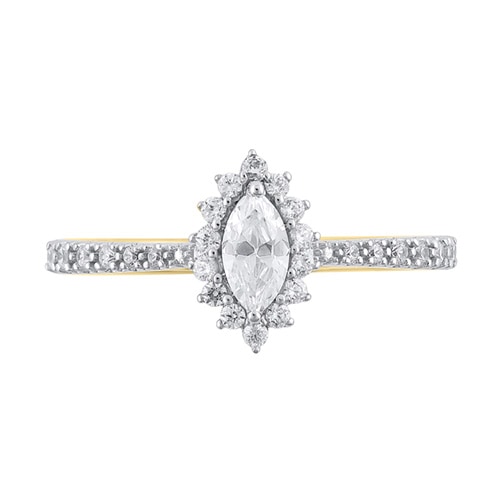 1/2 ct. tw. Diamond Engagement Ring