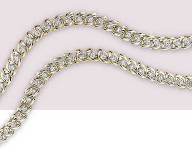 Diamond bracelets.