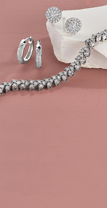 Assorted diamond jewelry. Assorted diamond jewelry.