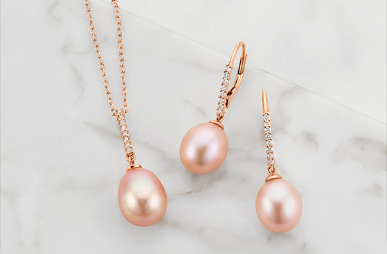 Pearl jewelry.
