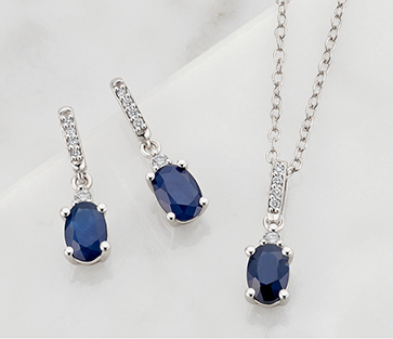 Sapphire jewelry. Sapphire jewelry.