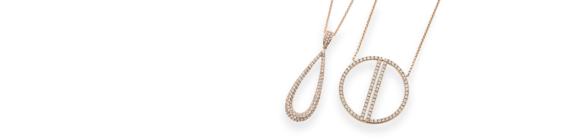 Diamond pendant and necklace