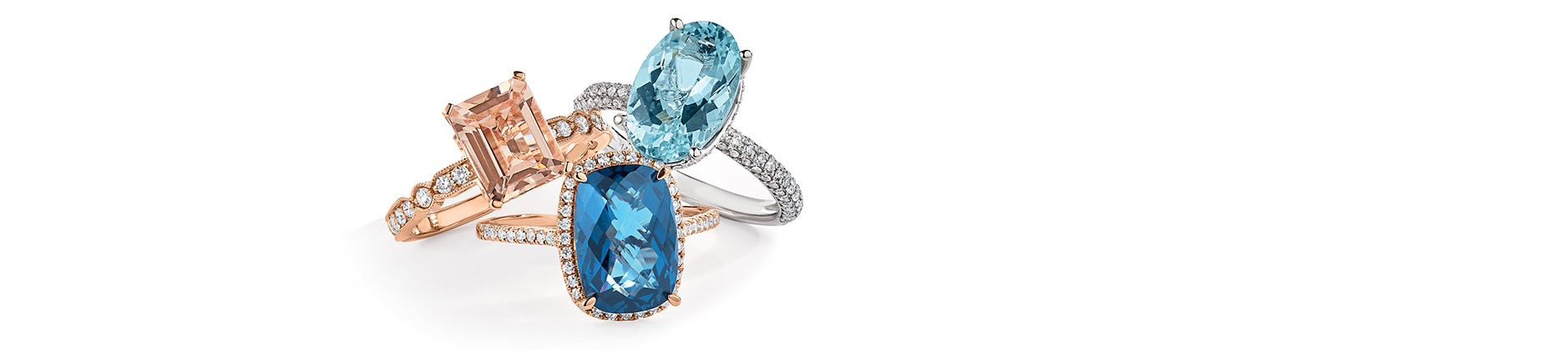 Gemstone rings