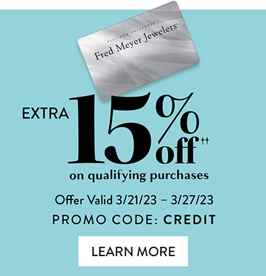 A Most Engaging Credit Offer | Extra 15% Off†† on qualifying purchases | Promo Code: CREDIT
