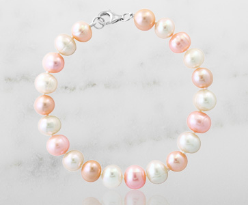 EFFY Freshwater Cultured Pearl 7.5-inch Bracelet in Sterling Silver