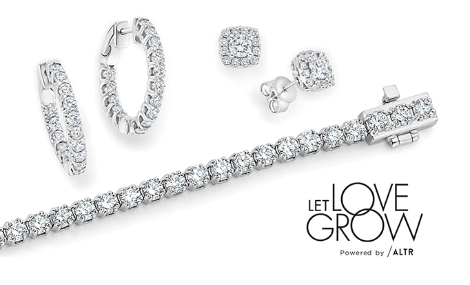 Let Love Grow earrings and bracelet Let Love Grow earrings and bracelet