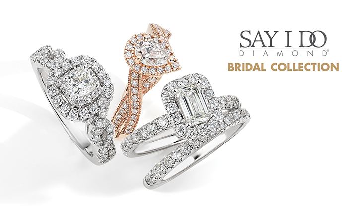 Say I Do Diamond Bridal Collection rings Say I Do Diamond Bridal Collection rings