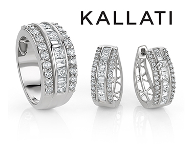 Kallati ring and earrings Kallati ring and earrings