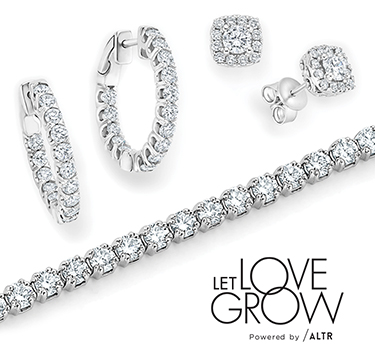 Let Love Grow earrings and bracelet Let Love Grow earrings and bracelet