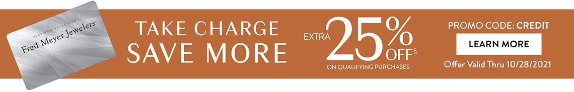 Extra 25% Off§ On Qualifying Purchases | Offer Valid Through 10/28/21 | Promo Code: CREDIT