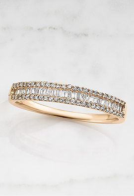 Diamond anniversary ring.
