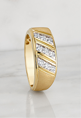 Diamond men's band.